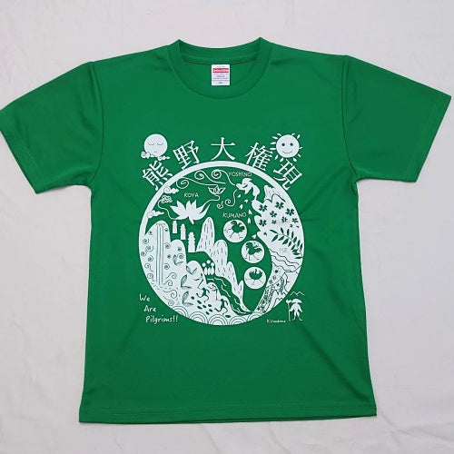 【番留京子】オリジナルTシャツ熊野大権現