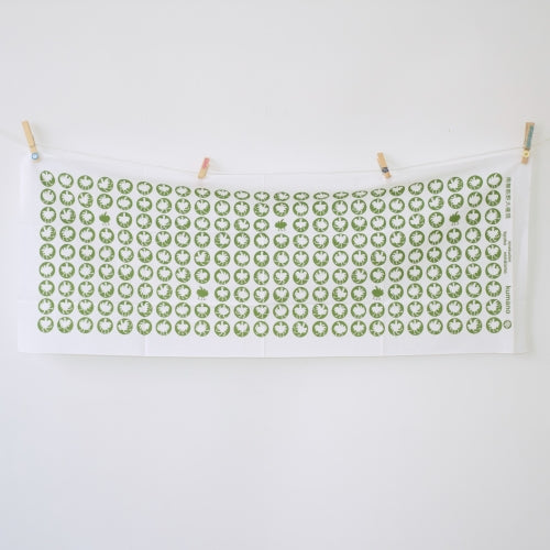 【番留京子】熊野の八咫烏手拭い