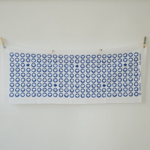 【番留京子】熊野の八咫烏手拭い