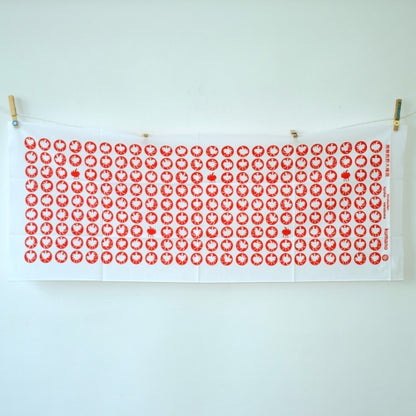 【番留京子】熊野の八咫烏手拭い