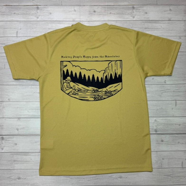 【Yamakara】YamakaraオリジナルTシャツ キャメル