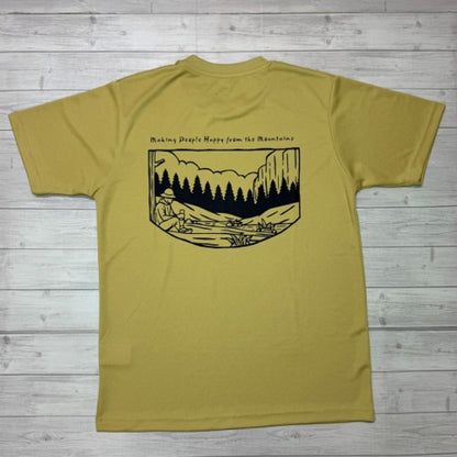 【Yamakara】YamakaraオリジナルTシャツ キャメル