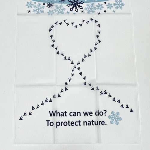 【小川さゆり】つがい雷鳥手ぬぐい