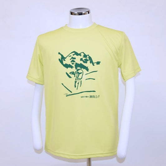【涸沢ヒュッテ】オリジナルＴシャツ 登山 ライム